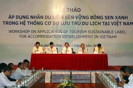 Quang cảnh Hội thảo. (Ảnh: Duy Khương/TTXVN)