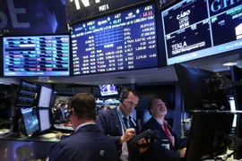 Sàn giao dịch chứng khoán New York. (Nguồn: AFP/TTXVN)