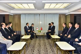 Thủ tướng Nguyễn Tấn Dũng tiếp Liên minh Nghị sỹ hữu nghị Nhật-Việt. (Nguồn: TTXVN)