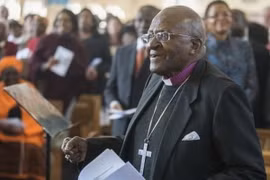 Tổng Giám mục Nam Phi Desmond Tutu. (Nguồn: AFP)
