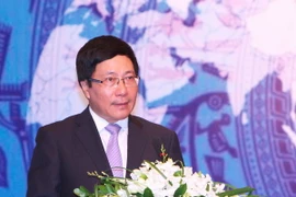 Phó Thủ tướng, Bộ trưởng Ngoại giao Phạm Bình Minh. (Ảnh: Thống Nhất/TTXVN)