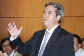  Thống đốc Ngân hàng Nhà nước Việt Nam Nguyễn Văn Bình. (Ảnh: Phương Hoa/TTXVN)