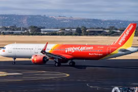 Vietjet Air mở thêm 2 đường bay mới kết nối giữa Thành phố Hồ Chí Minh-Australia. (Ảnh: PV/Vietnam+)
