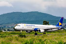 Máy bay của Hãng hàng không Vietravel Airlines. (Ảnh: PV/Vietnam+)
