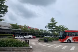 Trạm dừng nghỉ V52 được xây dựng trên tuyến Cao tốc Hà Nội-Hải Phòng. (Ảnh: Việt Hùng/Vietnam+)