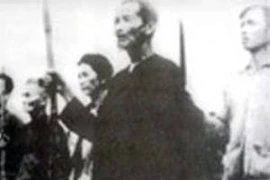 Đấu tranh trong phong trào Xô viết Nghệ Tĩnh (Nguồn: Bảo tàng Cách mạng).