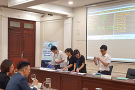 Ngày 22/6, Công ty cổ phần tập đoàn An Phát Holdings đã tổ chức đấu giá thành công 4,3 triệu cổ phiếu. (Ảnh: PV/Vietnam+)