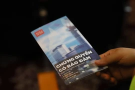 SSI phát hành thêm 15 triệu chứng quyền cho 5 mã mới trên HoSE, ngày 14/2. (Ảnh: CTV/Vietnam+)