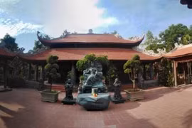 Chùa Biện Sơn, huyện Yên Lạc, tỉnh Vĩnh Phúc. (Nguồn: Báo Vĩnh Phúc)