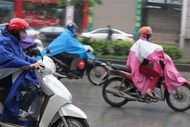 Ngày 6/1, không khí lạnh yếu gây mưa vài nơi cho Đông Bắc Bộ