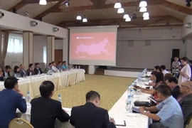 Quang cảnh hội nghị. (Ảnh: Quang Vinh/Vietnam+)