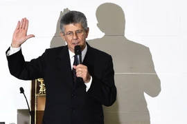 Tân Chủ tịch Quốc hội Venezuela Henry Ramos Allup. (Ảnh: AFP/TTXVN)