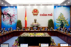Một phiên họp Chính phủ thường kỳ. (Ảnh: Đức Tám/TTXVN)