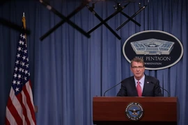 Bộ trưởng Quốc phòng Mỹ Ashton Carter. (Ảnh: AFP/TTXVN)