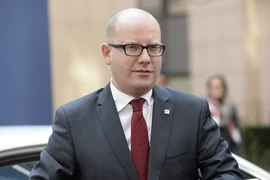 Thủ tướng Cộng hòa Séc Bohuslav Sobotka. (Ảnh: AFP/TTXVN)