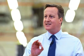 Thủ tướng Anh David Cameron. (Ảnh: AFP/TTXVN)