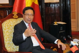 Phó Thủ tướng, Bộ trưởng Ngoại giao Phạm Bình Minh. (Ảnh: Nguyễn Khang/TTXVN)