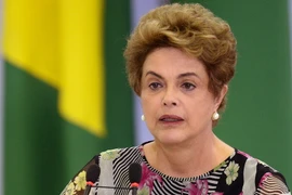 Tổng thống Brazil Dilma Rousseff. (Ảnh: AFP/TTXVN)