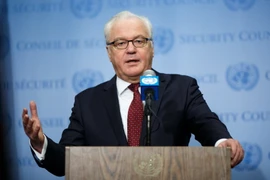 Đại diện thường trực của Nga tại Liên hợp quốc Vitaly Churkin. (Ảnh: THX/TTXVN)