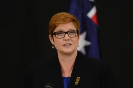 Bộ trưởng Quốc phòng Australia Marise Payne. (Ảnh: AFP/TTXVN)