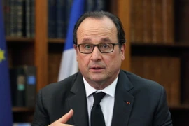 Tổng thống Pháp Francois Hollande. (Ảnh: AFP/TTXVN)