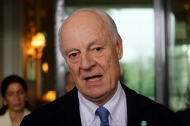 Đặc phái viên Liên hợp quốc về Syria Staffan de Mistura. (Ảnh: AFP/TTXVN)