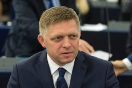 Thủ tướng Slovakia Robert Fico phát biểu trong cuộc họp Nghị viện châu Âu ở Strasbourg, Pháp ngày 6/7 vừa qua. (Ảnh: EPA/TTXVN)