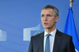 Tổng thư ký NATO Jens Stoltenberg. (Ảnh: Hương Giang/TTXVN)