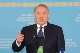 Tổng thống Kazakhstan Nursultan Nazarbayev. (Ảnh: THX/TTXVN)