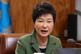 Tổng thống Hàn Quốc Park Geun-hye. (Ảnh: Yonhap/TTXVN)