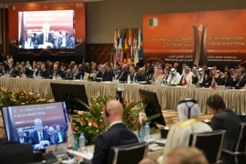 Toàn cảnh Diễn đàn Năng lượng quốc tế ở Algiers, Algieria ngày 27/9 vừa qua. (Ảnh: THX/TTXVN)