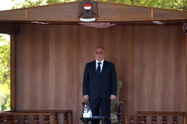 Thủ tướng Iraq Haider al-Abadi tại thủ đô Baghdad ngày 14/7. (Ảnh: AFP/TTXVN)