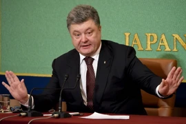 Tổng thống Ukraine Petro Poroshenko. (Ảnh: AFP/TTXVN)