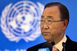 Tổng Thư ký Liên hợp quốc Ban Ki-moon. (Ảnh: EPA/TTXVN) 