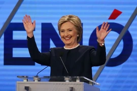 Cựu Ngoại trưởng Mỹ Hillary Clinton. (Ảnh: AFP/TTXVN)