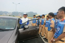 Ông Yasuhiro Nakamura - chuyên gia đến từ Honda Motor Nhật Bản với hơn 15 năm kinh nghiệm trong lĩnh vực đào tạo lái xe an toàn. (Ảnh: Văn Xuyên/Vietnam+)