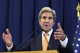 Ngoại trưởng Mỹ John Kerry. (Ảnh: EPA/TTXVN)