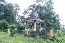 Khu di tích Cách mạng Lào (thôn Làng Ngòi và thôn Đá Bàn, xã Mỹ Bằng, huyện Yên Sơn, tỉnh Tuyên Quang). (Ảnh: Nam Sương/TTXVN)