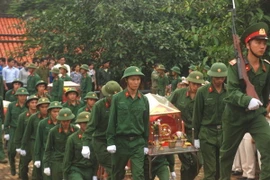 Bình Phước tổ chức lễ truy điệu, an táng 66 hài cốt liệt sỹ