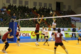 Thể Công Binh đoàn 15 vô địch bóng chuyền nam Cúp PV Oil 2014