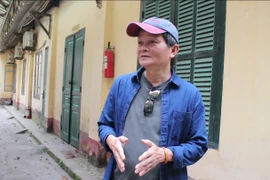 Nghệ sỹ Nhân dân Nguyễn Thanh Vân tại Hãng phim truyện, năm 2023. (Ảnh: Minh Anh/Vietnam+)