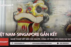 Triển lãm hữu nghị Việt Nam-Singapore: Nghệ thuật kết nối con người