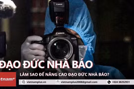 Giải pháp nâng cao đạo đức báo chí đến từ hai chiều, yêu cầu cả những nỗ lực đến từ cá nhân người làm báo lẫn những cơ quan quản lý. (Ảnh: PV/Vietnam+)
