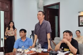 Đạo diễn Bùi Tuấn Dũng cho rằng phim điện ảnh về 100 năm Đảng Cộng sản Việt Nam cần dài hơn 1 bộ phim hay giới hạn 120 phút/phim. (Ảnh: Minh Anh/Vietnam+) 