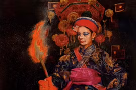 Quan Đệ Ngũ. (Ảnh: Họa sỹ Trần Tuấn Long cung cấp)