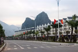 Khu đô thị Ao Tiên-Cát Linh. (Ảnh: Văn Đức/TTXVN)