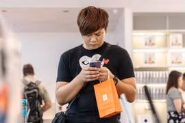 Một cửa hàng bán điện thoại di động của Xiaomi. (Nguồn: Bloomberg)