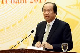 Bộ trưởng, Chủ nhiệm Văn phòng Chính phủ Mai Tiến Dũng. (Ảnh: Phạm Kiên/TTXVN)