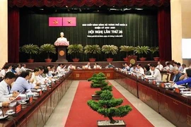 Quang cảnh hội nghị. (Ảnh: Xuân Khu/TTXVN)