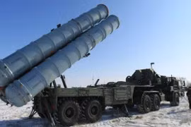 Hệ thống tên lửa S-500 của Nga. (Nguồn: TASS/TTXVN)